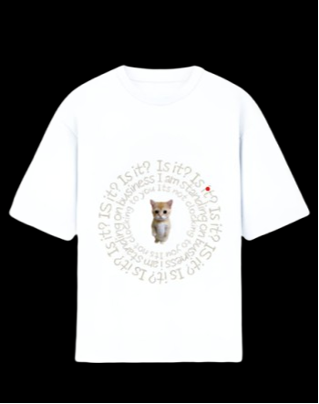 I am standing on business Oversized Tee